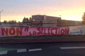 Le 15 mars, toujours mobilisé·e·s contre la sélection !