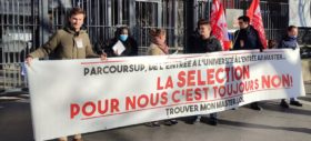 La sélection est injuste et inégalitaire : le 14 décembre on se mobilise !