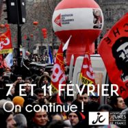 Retraites : les 7 et 11 février, on continue !