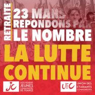 Rejet de la motion de censure, répondons par le nombre le 23 mars !