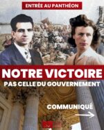 Manouchian au Panthéon : notre victoire, pas la leur