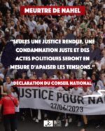Meutre de Nael : Déclaration du Conseil national